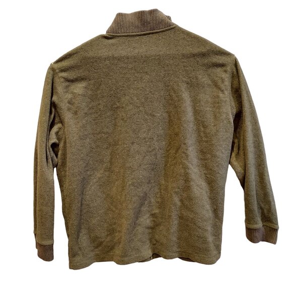 St John's Bay  Full Zip Fleece Jacket Mens Size XXL Gray pockets Outdoor gorpcor - Picture 2 of 9